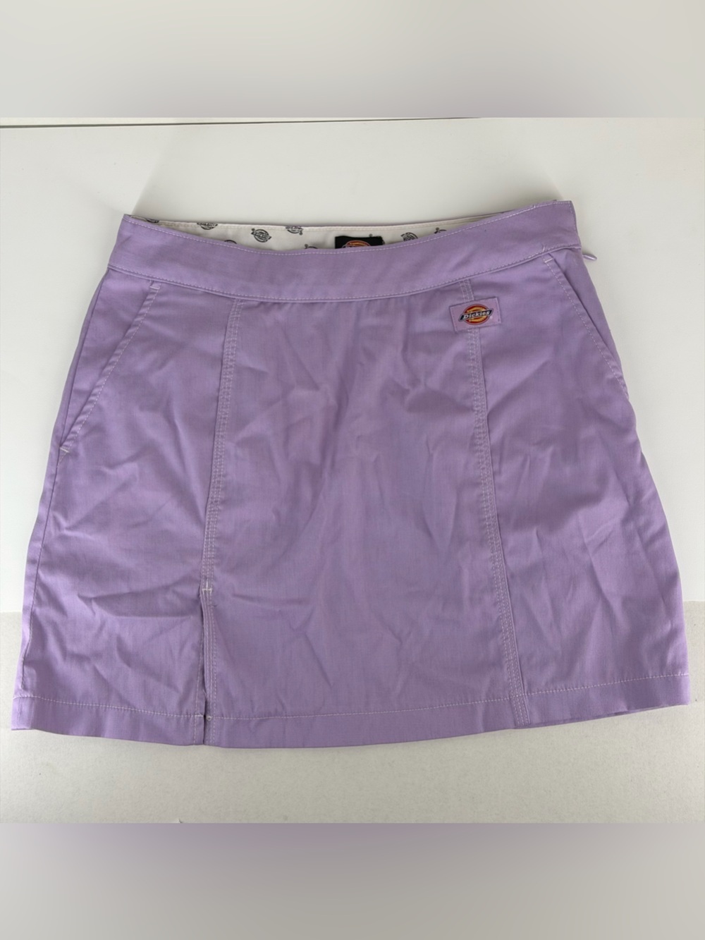 A-Line Mini Slit Skirt Retro Workwear Skater Gorpcore Utility Skirt Size 29
